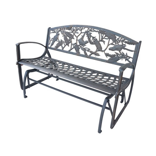 Rosella/Bottle Brush Design Glider Bench