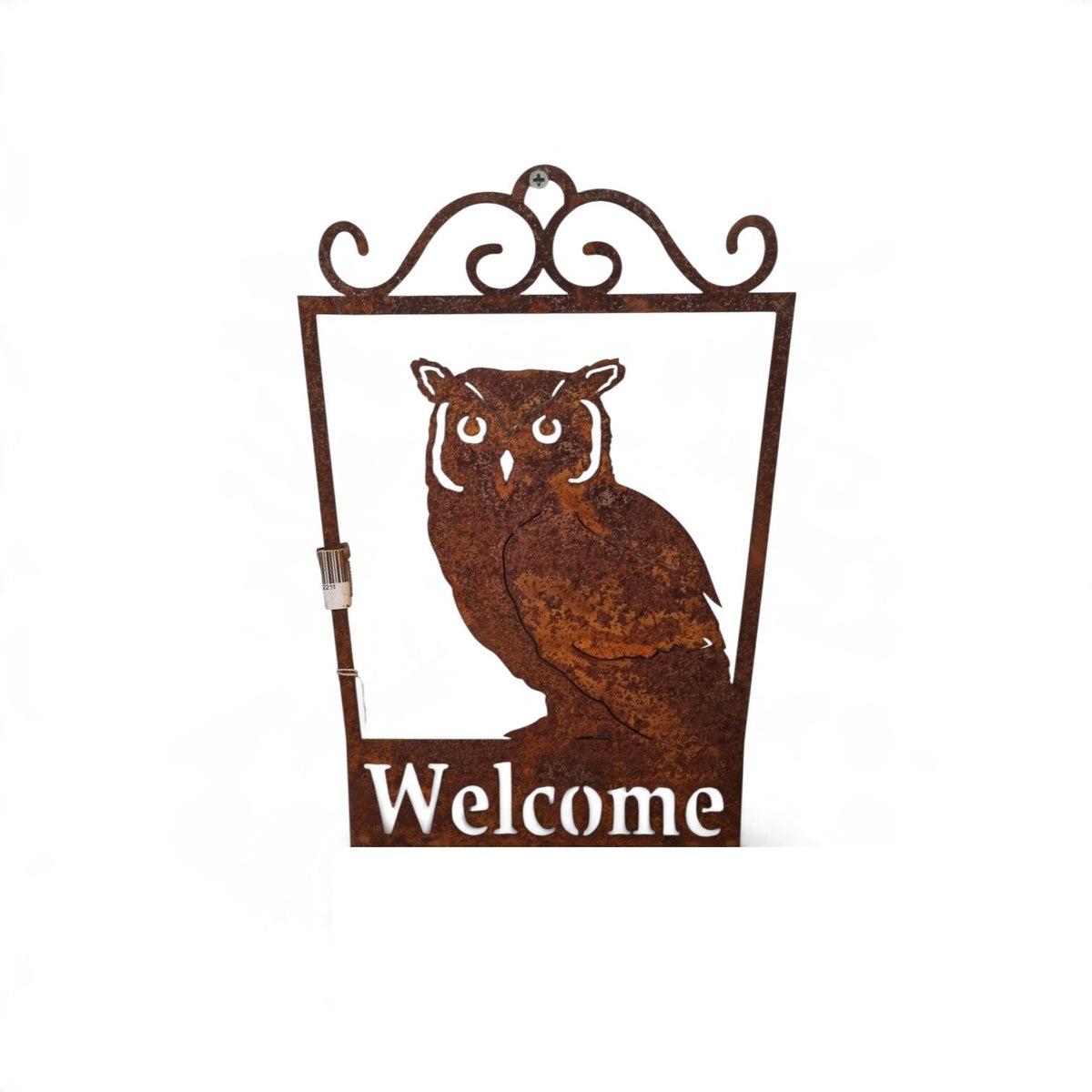 Owl Welcome Sign
