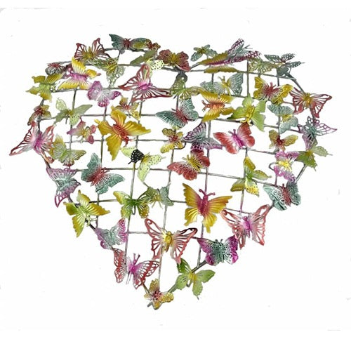 Butterfly Heart Wall Art