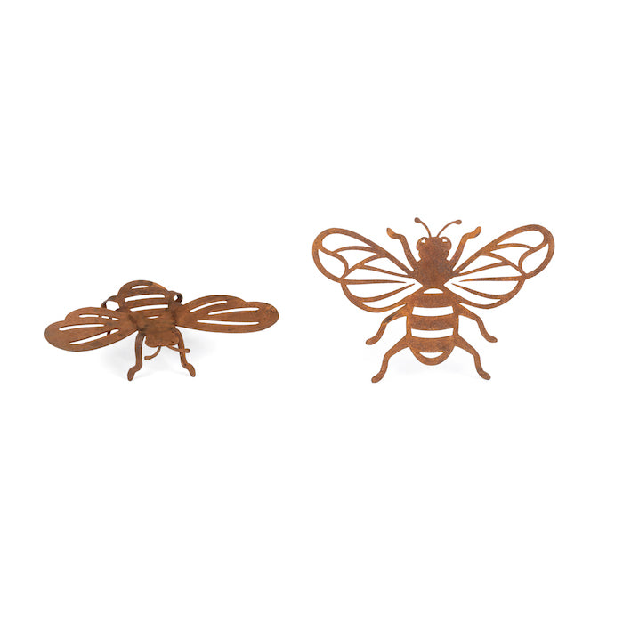 Bee Pot Hanger- Corten Steel