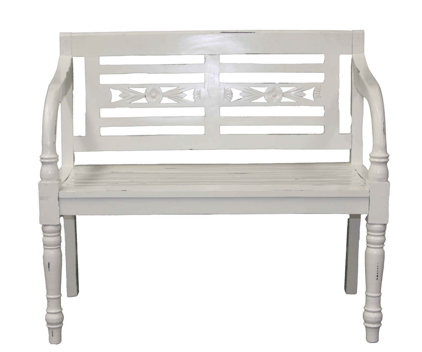 Bench-  White Washed Timber