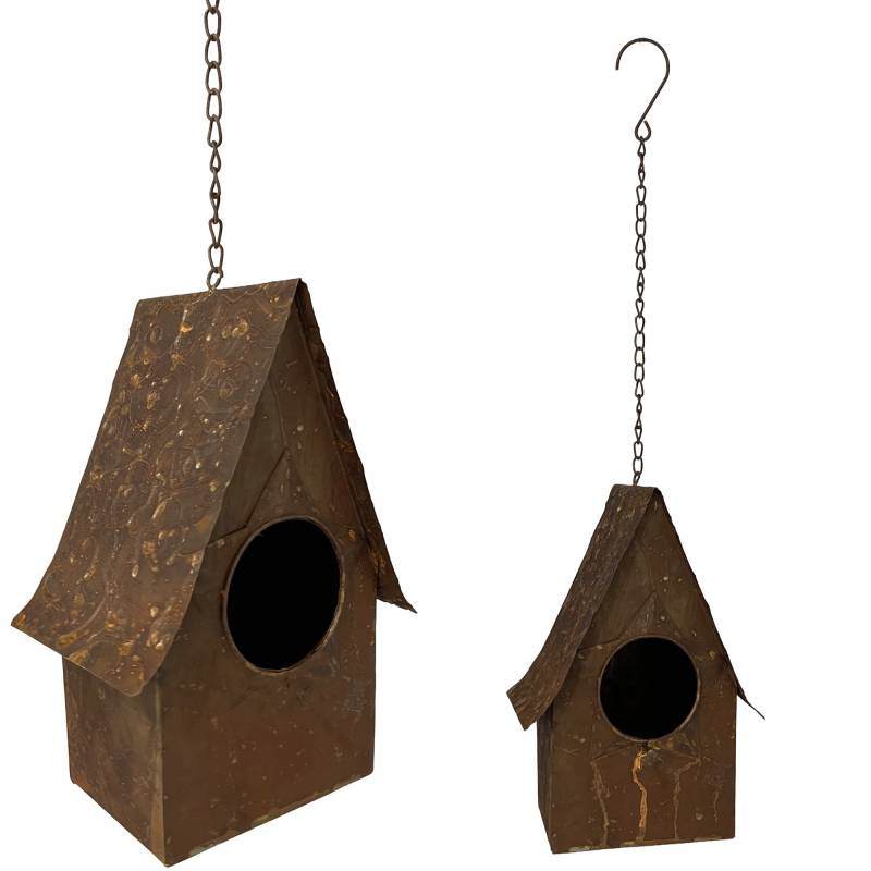 Rusty Bird House - Feeder