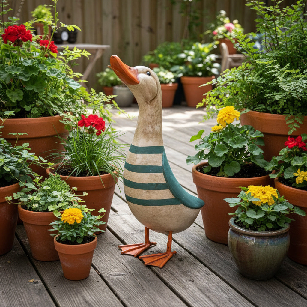 Percy Duck. Blue
