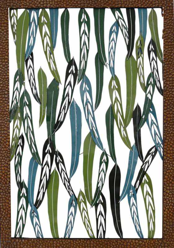 Gum Leaf Wall Art Ex Large