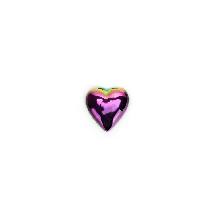 Floating Heart-Rainbow Medium