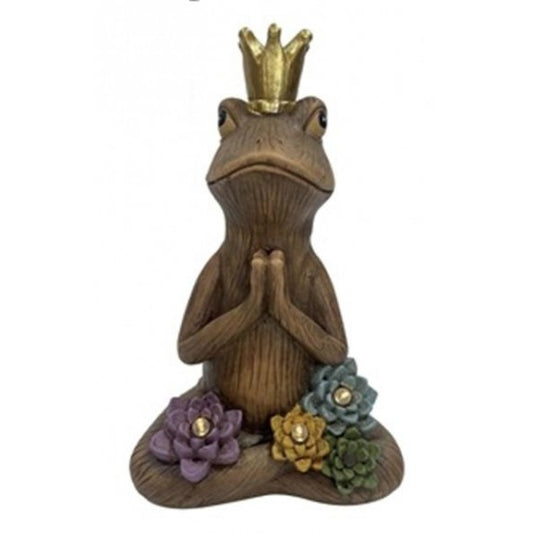 Frog Yoga Statue ( SOLAR)