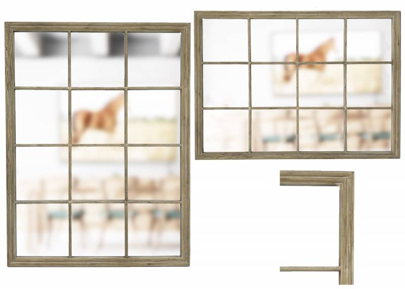 Mirror Square Impression Large