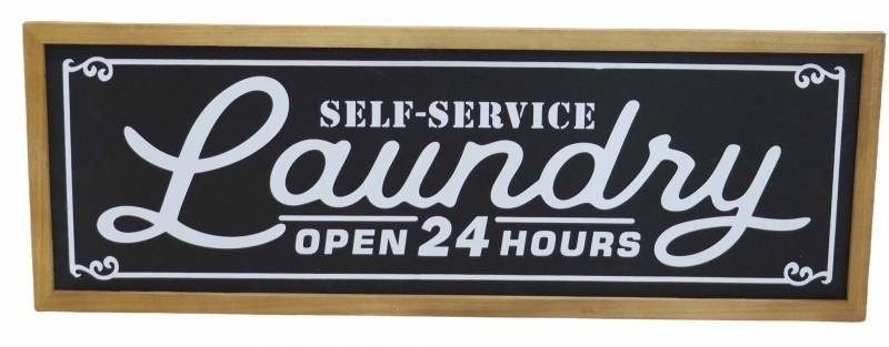 Laundry Wall Sign