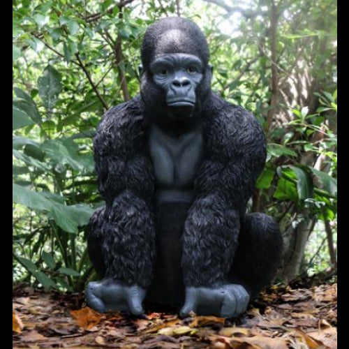 Sitting Gorilla Statue