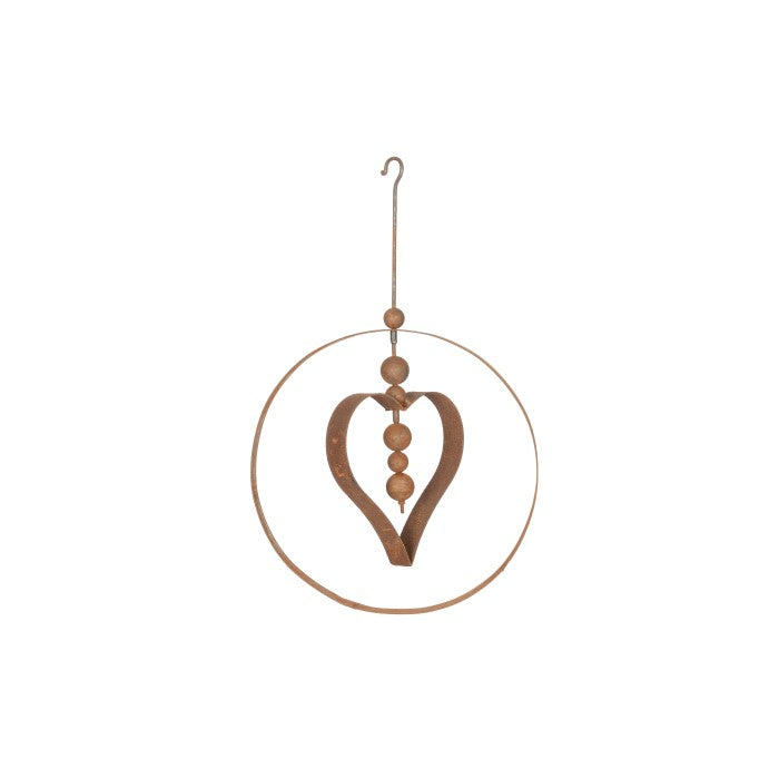 Hanging Garden Orb with Internal Heart