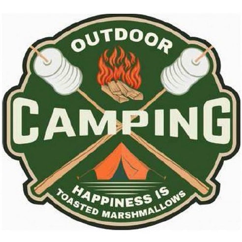 Iron Wall Plaque ( Outdoor Camping)