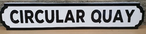 Circular Quay Wall Sign