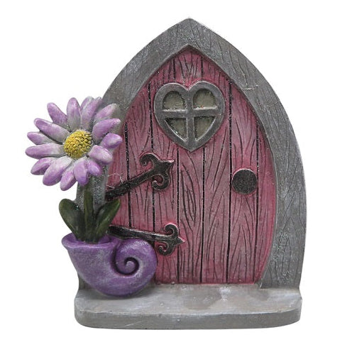 Fairy Door With Flower