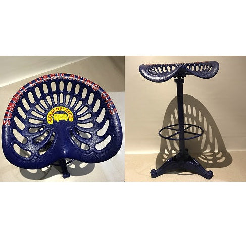 Golden Fleece Tractor Seat Blue