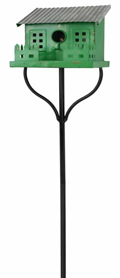 Bird House 2 Storey - On Stake