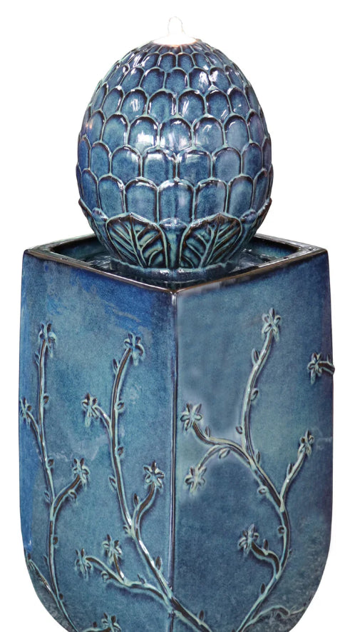 Xabia Glazed Ceramic Water Fountain