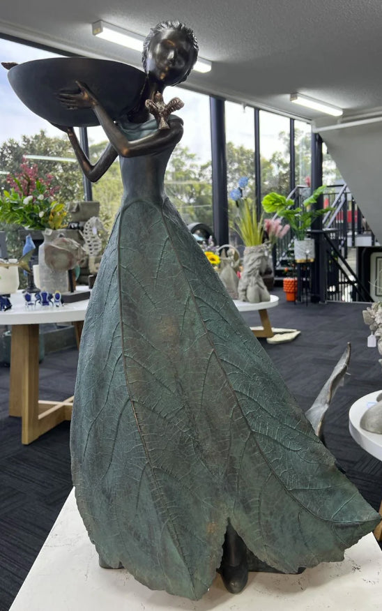Odette Holding Bird Bath