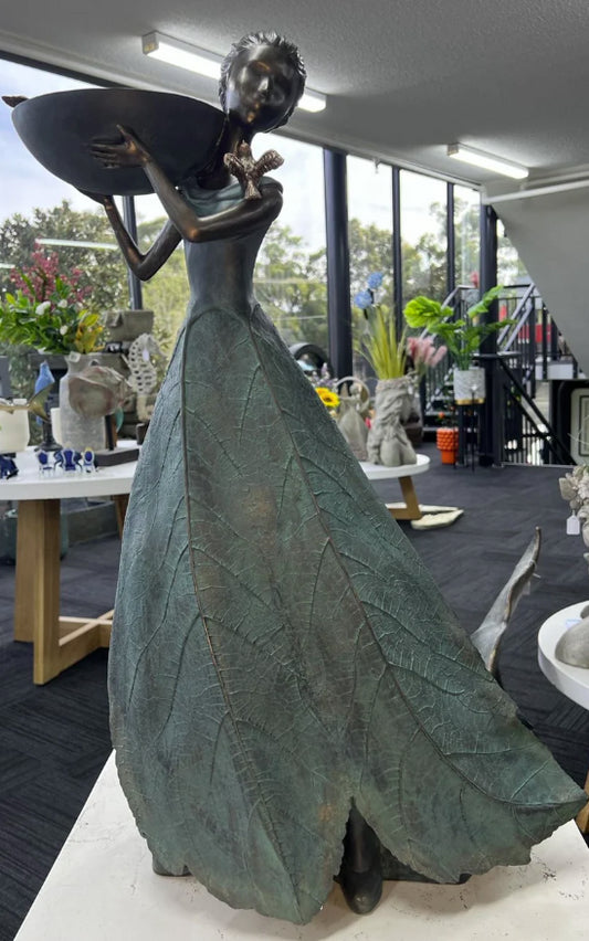 Odette Holding Bird Bath