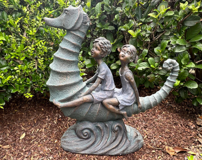 Explorers- Children Riding Seahorse