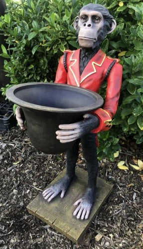 Monkey Holding Pot