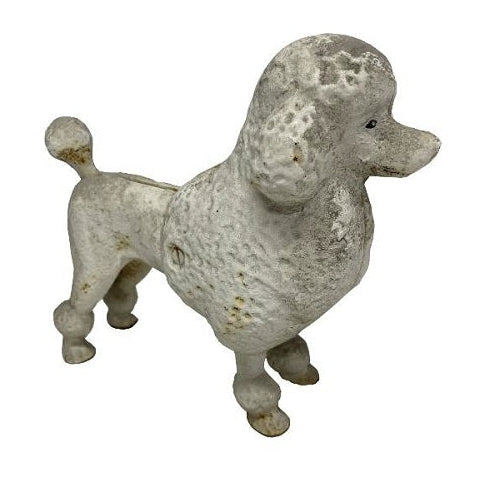 Poodle Cast Iron Money Box