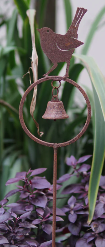 Bird With Bell Stake