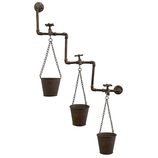 Tap Zig Zag Wall Planter