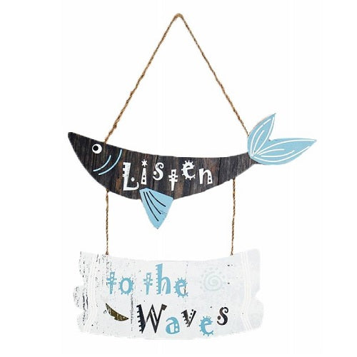 Listen to the Waves Sign