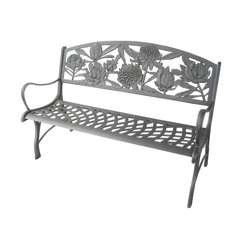 Waratah Iron Bench