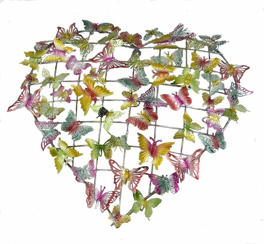 Butterfly Heart Wall Art