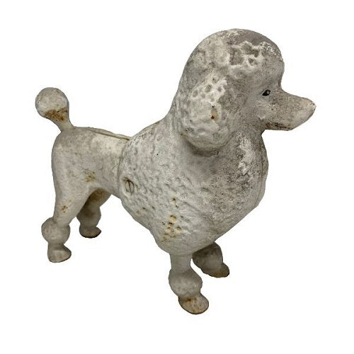 Poodle Cast Iron Money Box