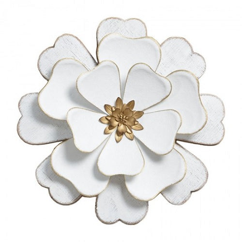 Flower White Metal