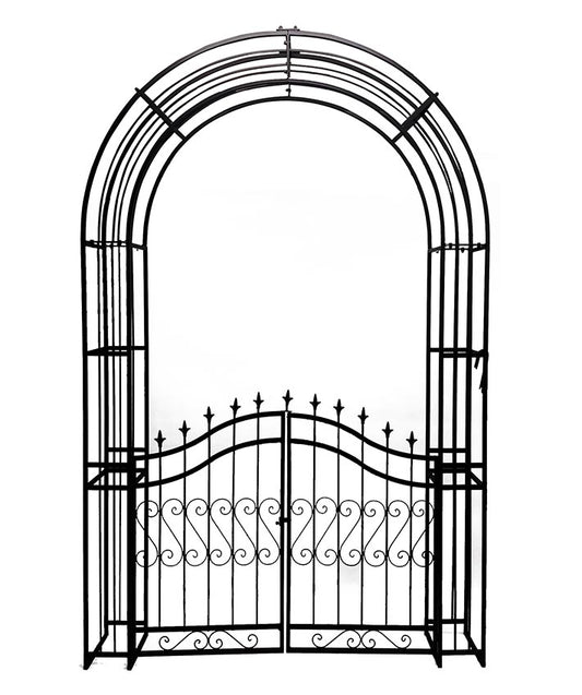 Garden Arch With Gates