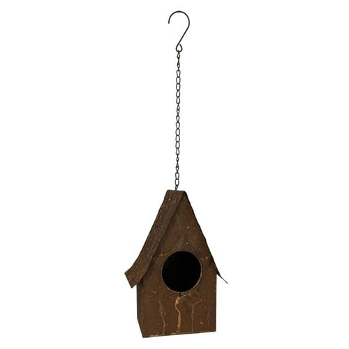 Rusty Bird House - Feeder