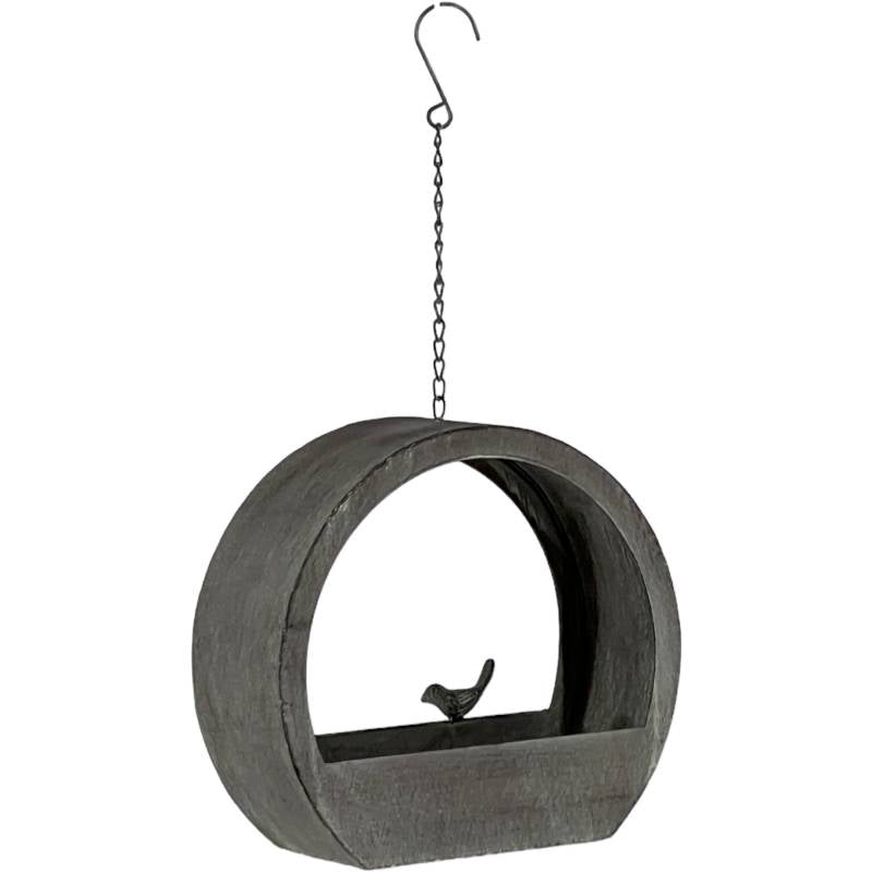 Hanging Bird Feeder/ Planter with Bird