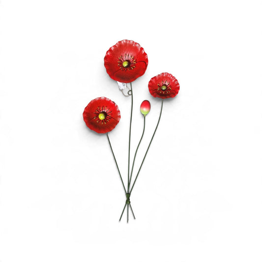 poppy wall art