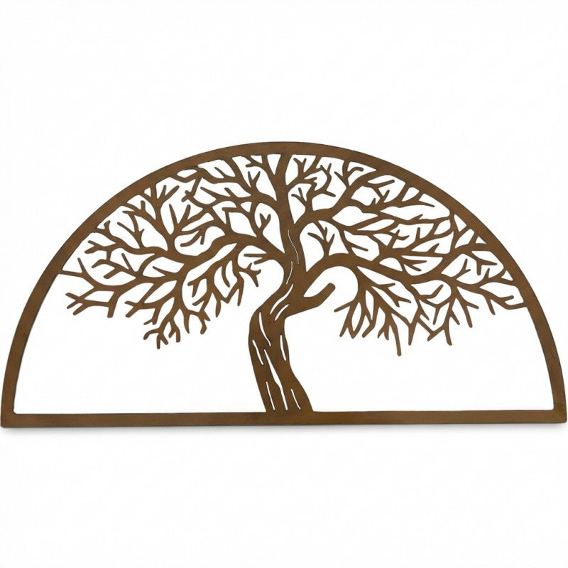 Semi Circle Tree  Wall Art
