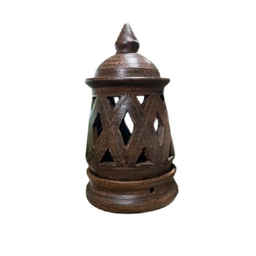 Terracotta Lantern Cutwork