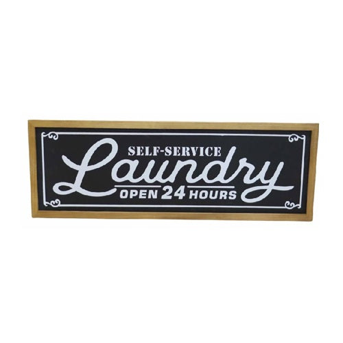 Laundry Wall Sign