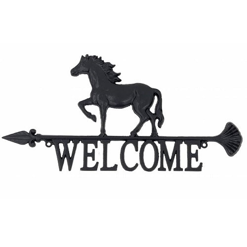 Horse Welcome Sign