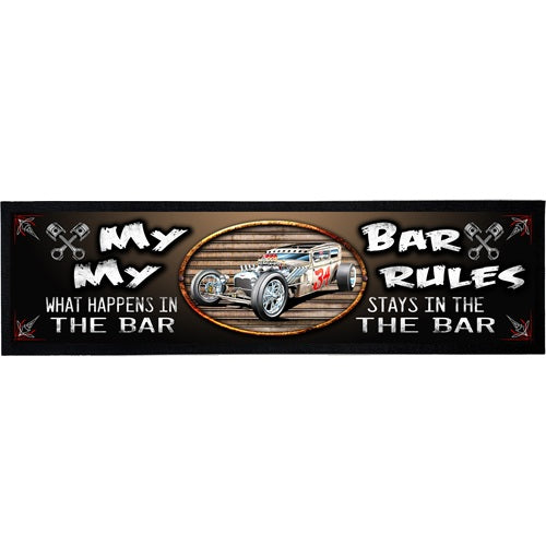 Bar Mat - My Bar My Rules