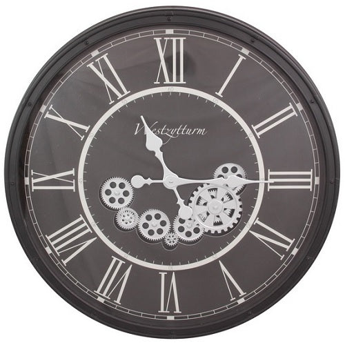 Black Moving Cogs 73cm