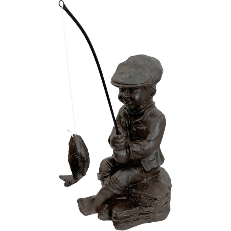 Fishing Boy Statue