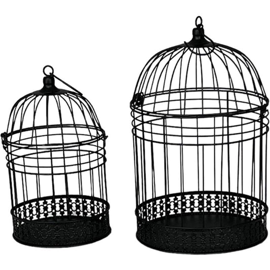 Bird Cage Set Of  2 Wednesday