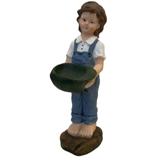 Boy Statue Bird Feeder