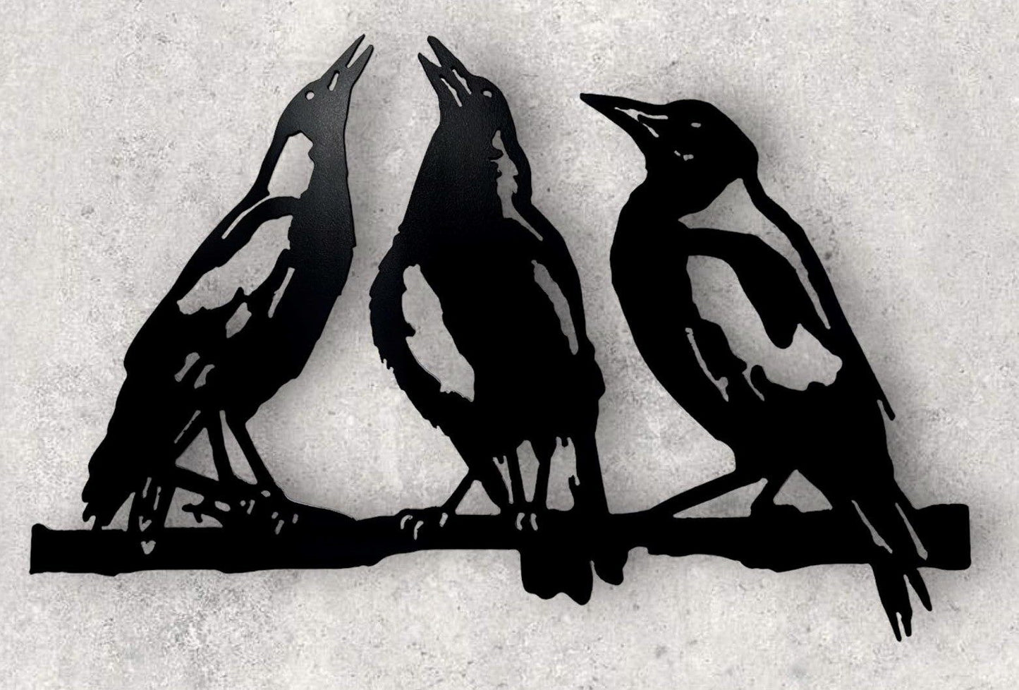 Magpie Trio -  Wall Art