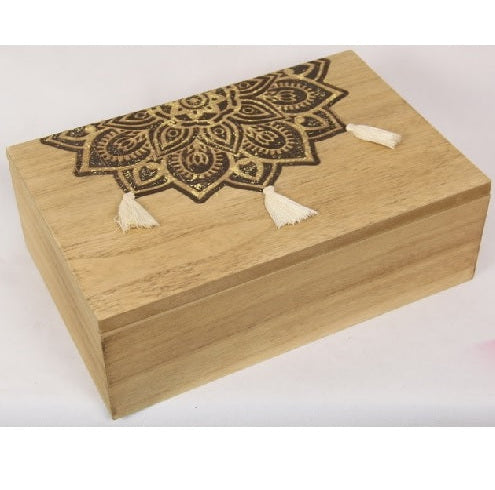 Mandala Box with Tassel