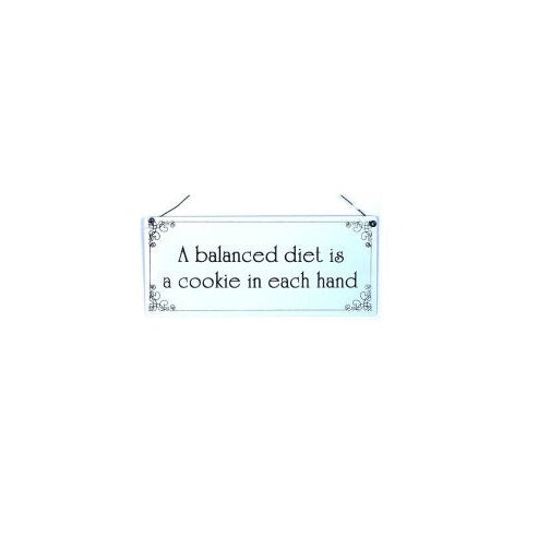Balance Diet Sign