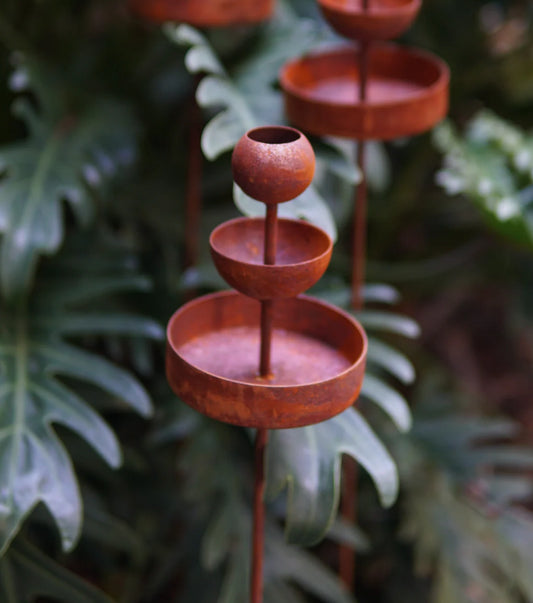 Rusty Rain Bowl Three Levels