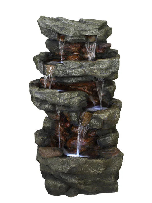 Slate Rocks  Stacked Water Feature